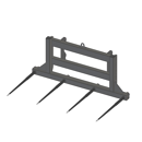 Pic bottes frontal Ø 45 mm our type d'attelage SCHÄFFER 4350-9380 adaptable