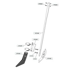 Bec en caoutchouc BOMECH 95155 adaptable - BlackSteel©