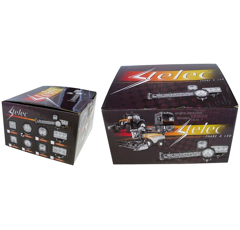Phare de travail Carré 5 LED 12-24V 15W 1000 lumens pour STELEC adaptable