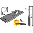 Fräsmesser für Mähwerk JF-STOLL 1380-0046 Nachbau  