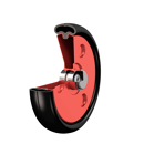 Roue avec bouchon et roulements pour semoir KUHN VNB0354A origine