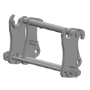 Interface pour télescopique JCB COMPACT/MANITOU adaptable