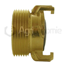 Raccord rapide baïonnette filetage mâle 1/2"pouces