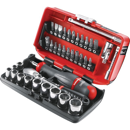 Coffret de 28 pièces douilles et accessoires cliquet haute performance 1/4" | FACOM