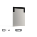 Grattoir carbure TOUTES MARQUES 130x90 mm adaptable