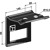 Halter für Zinken 100x16 - 80x80