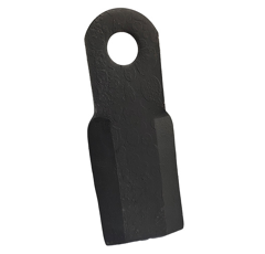 Couteau droit pour broyeur 197x60mm TORTELLA 2987030 adaptable - Blacksteel©