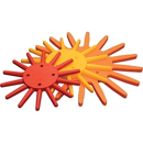 Sarcleuse étoile type fr gauche sans bras 8 mm - KULT