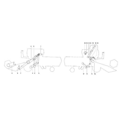 Courroie trapézoïdale pour moissonneuse NEW HOLLAND 80230060 adaptable