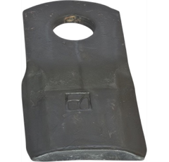 Fléau 115 x 50 x 6 mm pour broyeur HUMUS 32792398 adaptable