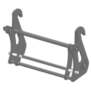 Interface d'accroche pour chargeur télescopique CLAAS adaptable