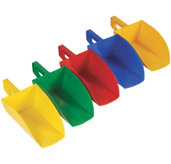 Pelle de nutrition en plastique 1 L grise - HORIZONT
