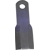 Couteau droit pour broyeur 185x50mm ZAPPATOR adaptable - Blacksteel©