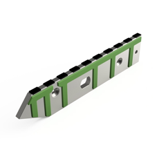 Contre-sep Gauche carbure et rechargement pour charrue GOIZIN 10584 adaptable