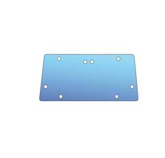 Vitre arrière de machine agricole MASSEY FERGUSSON 3476182M1 adaptable