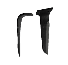 Dent droite forgée pour herse rotative PERUGINI 330414 adaptable