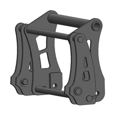Interface d'accroche pour télescopique BOBCAT /CLAAS SCORPION adaptable