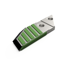 Pointe Droite avec plaquettes carbure 2 faces et rechargement LEMKEN 3364054 adaptable