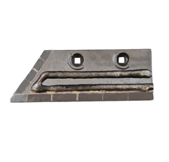 Soc de rasette Gauche carbure et rechargement pour charrue DEMBLON 472 G adaptable