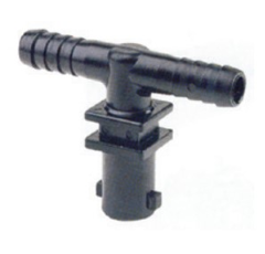 Porte buses Monojet droit sans anti-goutte pour tuyau souple ∅10 | ARAG