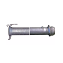 Tube galvanisé mâle / femelle 3 m Ø 100 mm adaptable