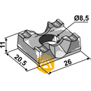 Klemmstück für Streuer MENGELE 03-064703 – Nachbau  