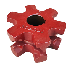 Pignon à chaîne  Ø 140 mm pour épandeur BERGMANN 1620148 adaptable