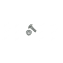 Lot de 50 vis M6 x 16 mm avec écrous pour barre de coupe NEW HOLLAND 84429099 adaptable
