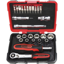 Coffret de 27 pièces douilles et accessoires 1/4" ULTIMATE | KS TOOLS