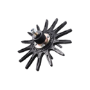 KIT étoiles à doigts 310mm pour bineuse KULT KRESS K.FH 992013IMR adaptable - BlackSteel©