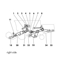 Courroie pour moissonneuse-batteuse CLAAS 0000603063 adaptable