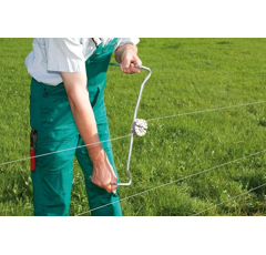 Tendeur rotatif pour fils et cordes aluminium - PATURA