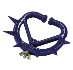 Anti téteur plastique à pointes bleu moyen modèle