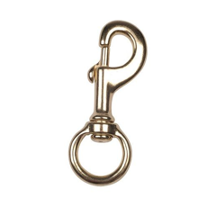 Mousqueton à oeil tournant en laiton de 29 mm - KAMER