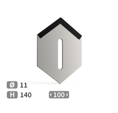 Grattoir carbure LELY 1201 adaptable