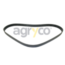 Courroie plate poly-v8pk x 1381 mm pour téléscopique MERLO 112846 adaptable