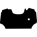 Gummimatte Octagon passend für DEUTZ FAHR 5D 5 D und Agroplus ab 2009