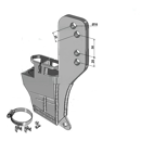 Bride de fixation VOS BOURGAULT adaptable