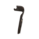 Dent de herse rotative Droite avec 3 plaquettes carbure MASCHIO GASPARDO M36100252 adaptable