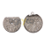 Jeu de plaquettes de frein 2 pcs pour téléscopique JCB 15/920103 adaptable