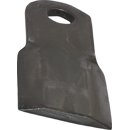 Couteau droit pour broyeur 136x40mm SICMA adaptable - Blacksteel©