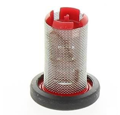 Filtre de buse Cylindrique 80 mesh rouge & joints HARDI