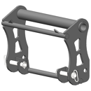 Interface pour télescopique MANITOU/CLAAS|KRAMER|WEIDEMANN adaptable