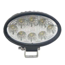 Phare de travail Oval 8 LED 9-32V 24W 1800 lumens