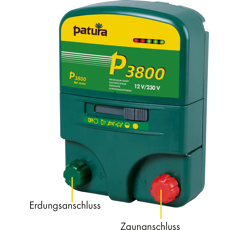 Electrificateur P3800 multifonctions 230 V/12 V - PATURA