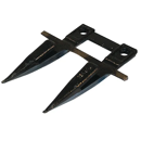 Doigt double pour barre de coupe DEUTZ-FAHR 6236756 adaptable