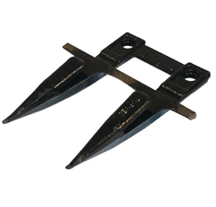 Doigt double pour barre de coupe DEUTZ-FAHR 6236756 adaptable