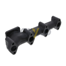 Collecteur d'échappement pour téléscopique JCB 02/634081 adaptable