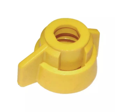 Bajonettmutter 1/4 für Düsen APE, EXA, AVI - gelb