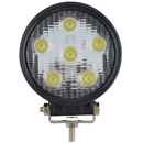 Arbeitsscheinwerfer Rund 6 LED 12-24V 18W 1080 Lumen für STELEC Nachbau